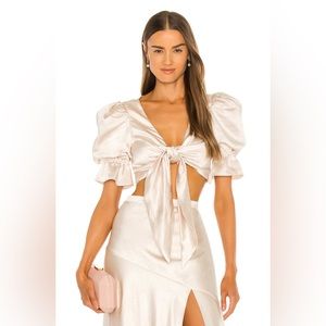 NWT LPA CREAM TOP SIZE SMALL